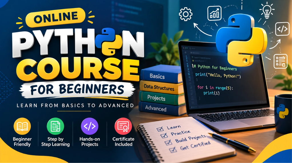 Online Python Course for Beginners: Learn Coding Step-by-Step